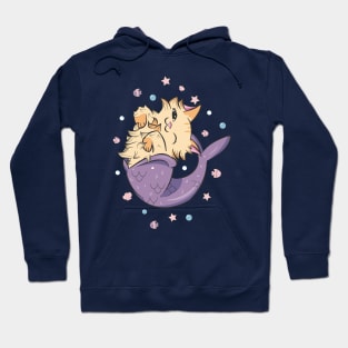 cute mermaid cat Hoodie